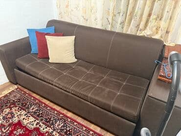 диван на ножках прямой: Түз диван, Үч орундук жана андан көп — 1