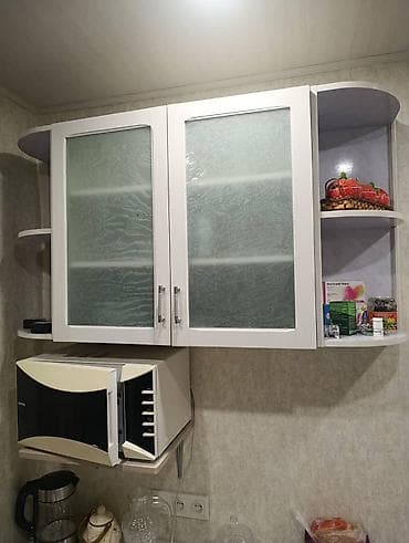 Кухонный гарнитур, Б/у, цвет - Белый, Дерево, Самовывоз