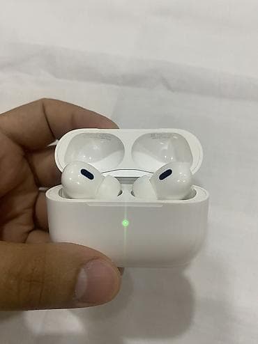 air: Беспроводные вакуумные наушники, Apple, AirPods Pro 2, Б/у — 4