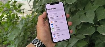 чехии: IPhone Xs, Б/у, 256 ГБ, Серебристый, Зарядное устройство, Защитное стекло, Чехол, 100 % — 4