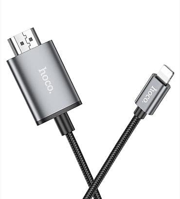 hdmi switch: HOCO UA27 iP to HDTV HD On‑Screen — кабель Lightning → HDMI для вывода — 3