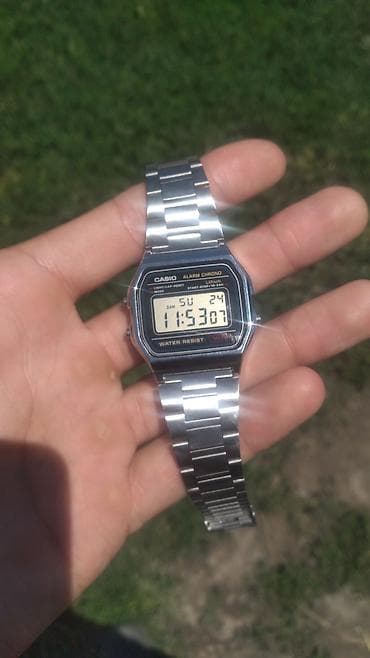 арзан саат: Классикалык сааттар саат, Casio, Суу өткөрбөөчү, Эркектердики, Колдонулган — 5
