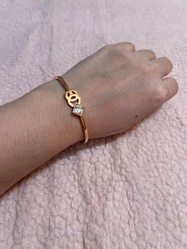 свадебное пышное платья с фатой: Стальные браслеты под ван клиф и шанель, не краснеют и не темнеют — 2