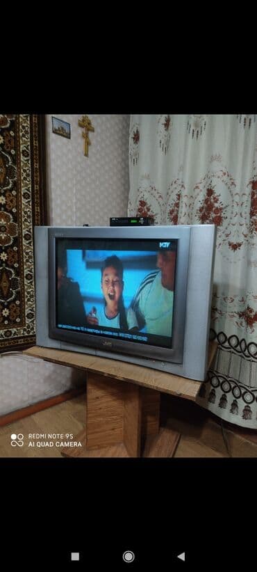 антенна для телевизора цена: Продаю Телевизор JVC (ЭЛТ), ресивер, тумбочка под ТВ. - Диагональ — 3