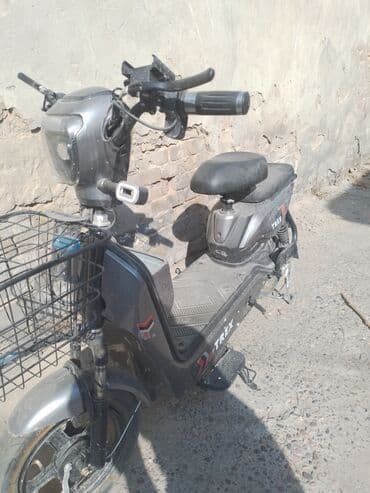 электронный мотоциклы: Электроскутер TREX (электровелосипед-скутер) - Компактная городская — 1