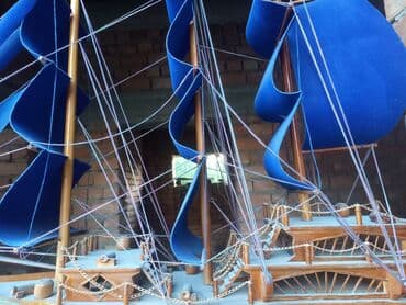 купить нарды: Корабль ручная работа — 2