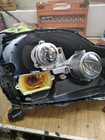 полировочный станок: Ремонт фар:чистка изнутри, полировка,корректировка на стенде,установка — 7