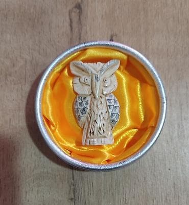 Спорт жана эс алуу: 1) Сувенир Янтарный Ёжик -Мунчот (длина 6см) 650 2) Сова амулет — 2