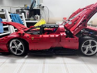Спорт и хобби: Конструктор‑автомобиль Ferrari (серия Technic/совместимые детали) Лего — 3
