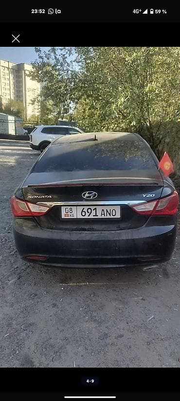sanat: Hyundai Sonata: 2009 г., 2 л, Автомат, Газ, Седан — 3