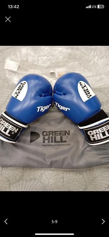 все для бокса: Продаю перчатки Green hill абсолютно новые оригинальные с чехлом — 8