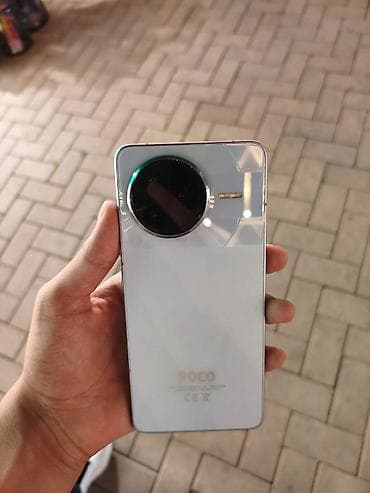 galaxy folder: Poco F7 Pro, Б/у, 512 ГБ, цвет - Серебристый, 1 SIM, 2 SIM, eSIM — 2