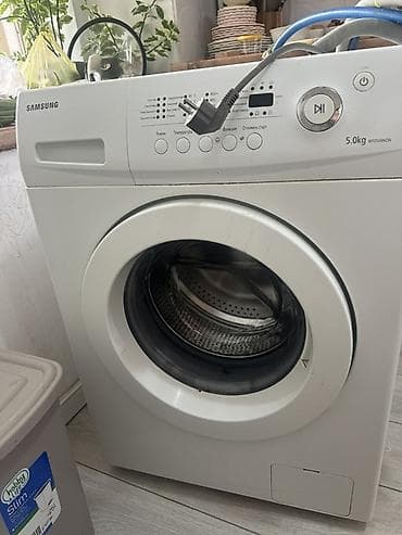 телевизор тв: Автоматическая стиральная машина Samsung WF0508NZW БУ с фронтальной — 1