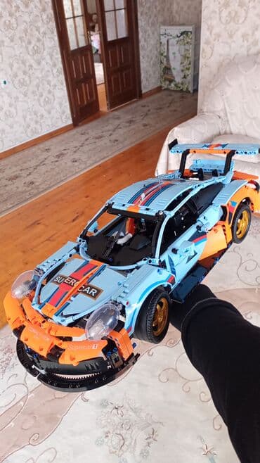 за всё: 🔥🔥Конструктор Лего 🏎️💨⚡ “Supercar” porsche 911 собранный, все детали — 7