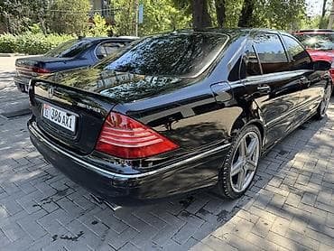 Транспорт: Mercedes-Benz S-class AMG: 2003 г., Автомат, Седан — 4