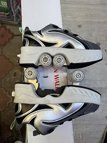 Кроссовки-ролики трансформеры - Модель: кроссовки со встроенными at lalafo.kg Кроссовки-ролики трансформеры - Модель: кроссовки со встроенными