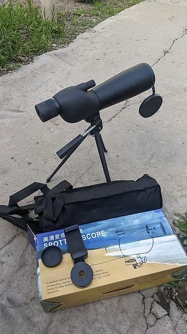 Бинокли: Зрительная труба Spotting Scope с переменной кратностью 25–75x — 1