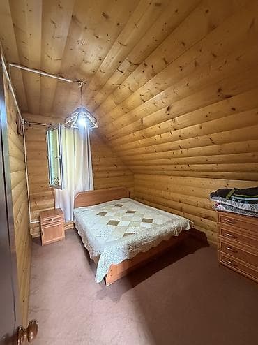 Кыймылсыз мүлк: Деревянный Коттедж на Ик в селе Кара Ой. Двухэтажный деревянный сруб — 5