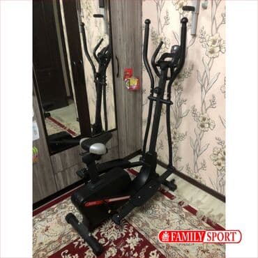 купить эллипсоидный тренажёр: FAMILY SPORT Эллиптический тренажёр 26.000с Турник 3в1 5000с — 1
