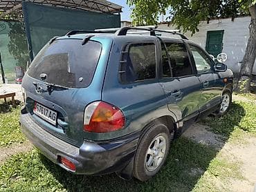 Hyundai Santa Fe: 2002 г., 2.4 л, Автомат, Газ, Кроссовер — 3