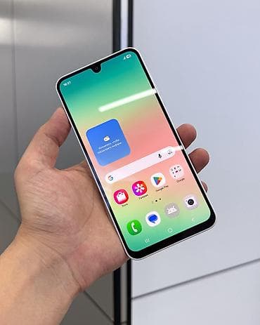 бюджетный: Samsung Galaxy A26 5G, Б/у, 128 ГБ, цвет - Белый, В рассрочку, 2 SIM — 2