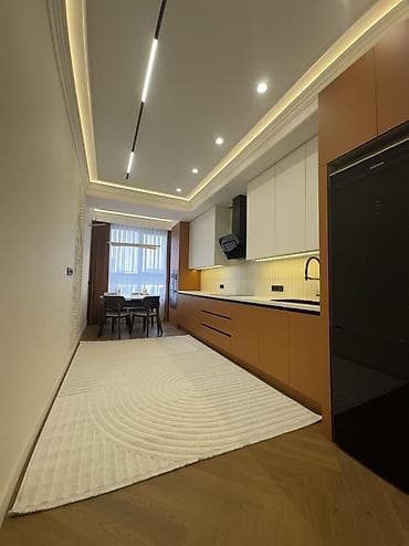нова сити жк: 3 комнаты, 109 м², Элитка, 13 этаж, Дизайнерский ремонт — 6