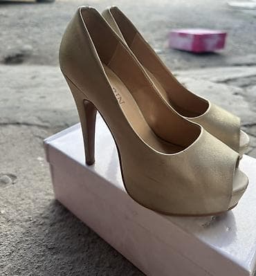 nike 43: Босоножки, 36, 36.5, 37, Alaïa, Б/у, цвет - Зеленый — 8