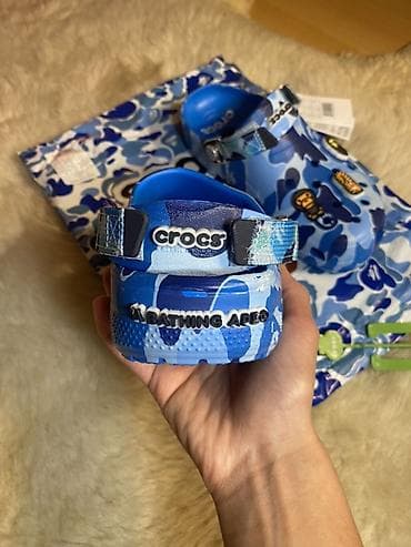 Женская обувь: Сабо, 39, 40, Crocs, Новый, цвет - Синий, Самовывоз, Платная доставка — 3