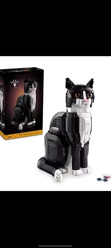 Игрушки: Лего Конструктор Tuxedo Cat (черно-белый кот) ❗❗ Наборы привозим из — 1