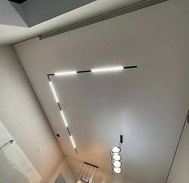 Натяжной потолок Глянцевое Монтаж