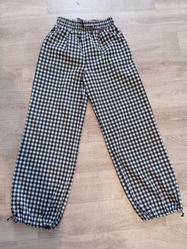 размер 28: Джинсы и брюки, цвет - Черный, Б/у — 4