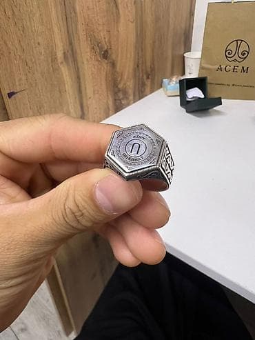 Мужские перстни с индивидуальной гравировкой - Материал: серебро — 1