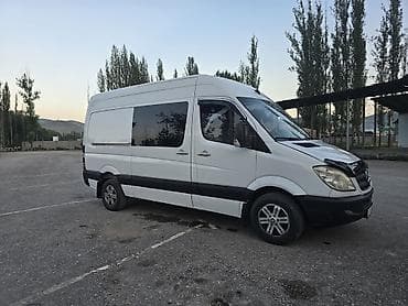 Унаа: Mercedes-Benz Спринтер: 2009 г., 2.7 л, Кол менен иштөөчү, Дизель, Бус — 1