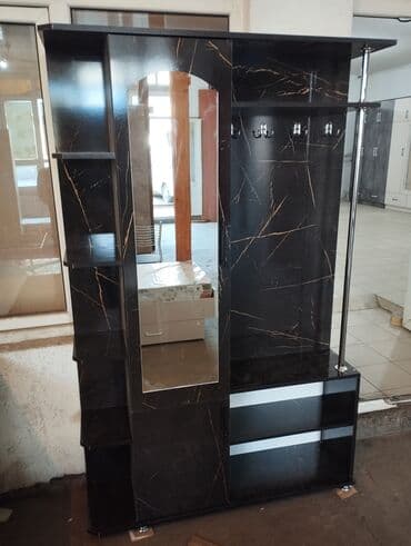 шкаф для обуви с полками: Шкаф-прихожая, Новый, С зеркалом, ЛДСП — 19