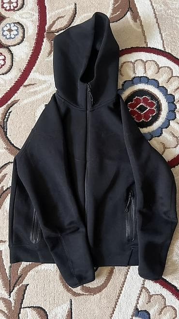 прокат одежды: Спортивный костюм Nike Tech Fleece (черный) — 1
