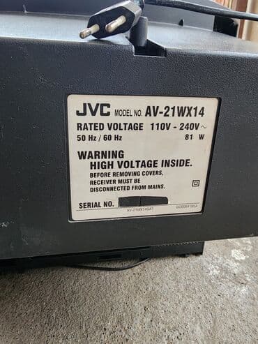 автомагнитофон jvc: Телевизор JVC с кинескопом, в хорошем состоянии, динамики и звук — 6