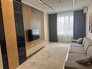 18: 3 комнаты, 80 м², Ала-Арча ТРЦ Элитка, 18 этаж, Дизайнерский ремонт — 1