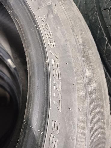 rb 26: Шины 225 / 55 / R 17, Лето, Б/у, Комплект, Легковые, Корея, Hankook — 2