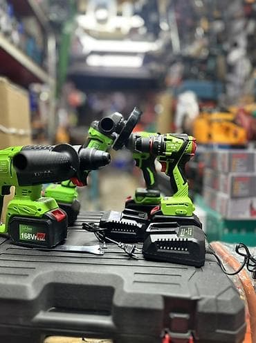 для набора: Аккумуляторный набор электроинструмента 21V/168VF Li‑Ion в кейсе — 4