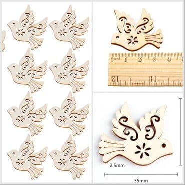 деревянный меч купить: Деревянные заготовки для декупажа "Голубь резной" - 10 шт, размер — 1