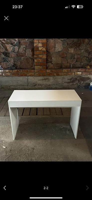 Офис столдору: Письменный стол Подходит для использования дома и в офисе. Без ящика — 2