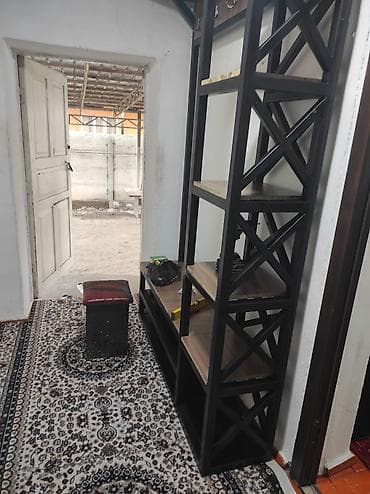 Соода жабдуулары: Металлический каркас с несколькими уровнями полок, сваренный из — 1