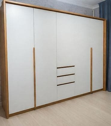 Шифоньер, шкаф для одежды, Б/у, Прямой, ЛДСП at lalafo.kg Шифоньер, шкаф для одежды, Б/у, Прямой, ЛДСП