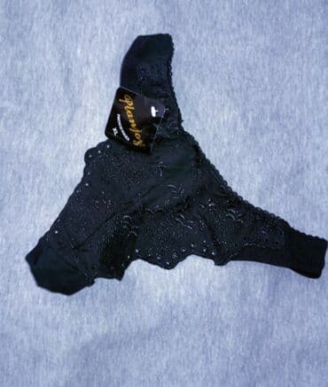 женские турси: Трусики, Стринги, С кружевом, Атлас, Италия — 5