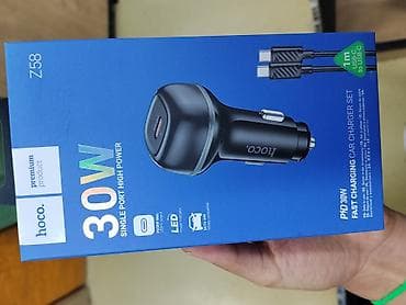 mini usb: Автомобильное зарядное устройство hoco. Z58 PD 30W - Мощность: до 30 — 1