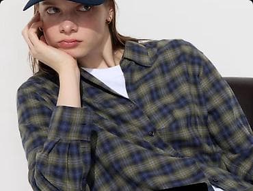 юникло футболки женские: Женская рубашка в клетку с длинным рукавом от Юникло.Размер — 1
