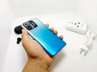 xiaomi poco: Poco M5s, Б/у, 128 ГБ, цвет - Синий, 1 SIM, 2 SIM — 9