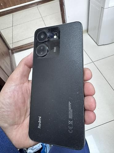 macbook 16: Redmi, Redmi 13C, Б/у, 256 ГБ, цвет - Серый, 2 SIM — 3