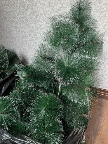 купить елку искусственную недорого: Искусственная новогодняя елка «Сосна» с эффектом инея - Ветки из — 2