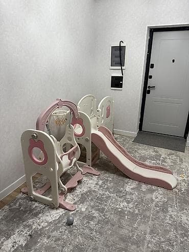 Детский игровой комплекс 3-в-1 для дома - Комплектация: горка с